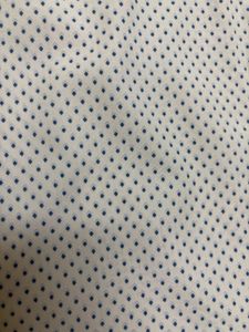 White Polka Dot Button-Up Shirt