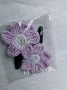 Handmade Crochet Hair Accessories Set