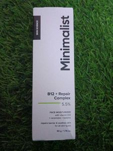 Minimalist B12 + Repair Complex Face Moisturizer