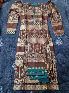 Brand New Beautiful Silk Suit