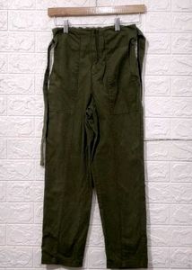 Stylish Olive Green Cargo Pants