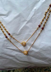 Gold-Plated Layered Necklace