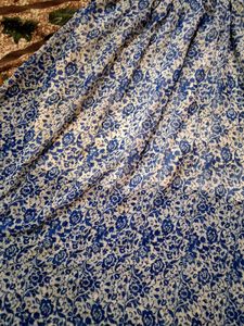 Blue Floral Maxi Dress