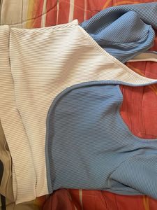 Chic Color Block Long Sleeve Top