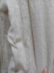 Beige Korean Style Unique Cut-Out Sweater