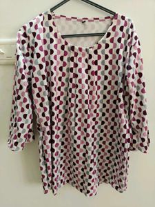 Women's Geometric Print Top