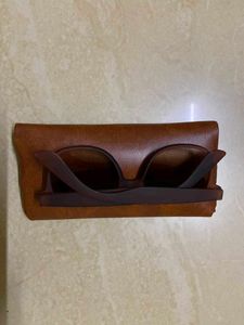 Stylish Brown Sunglasses with Case