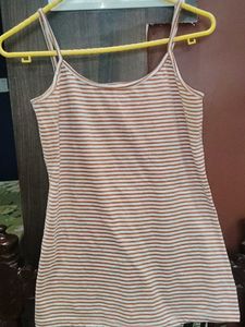 Chic Striped Korean Camisole