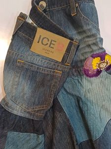 ICE-BERG denim Skirt