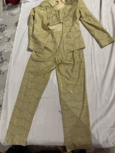 Sparkly Gold Co-ord Set
