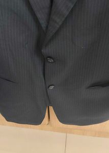 Men's Striped Blazer