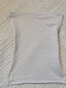 Comfortable Grey Bandeau Top