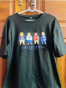 Cute Bear Graphic T-Shirt