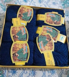 Royal Blue Thick Wool