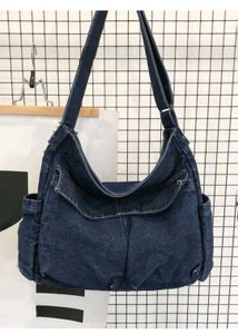 Denim Crossbody Shoulder Bag
