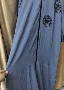 Elegant Grey Abaya