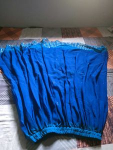 Royal Blue Embellished Lehenga Choli