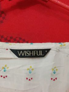 Wishful brand A line kurta