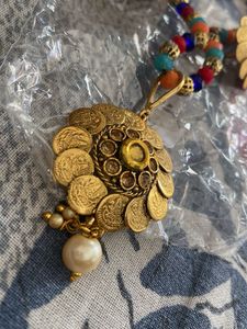 Boho Beaded Necklace and Earring Set
