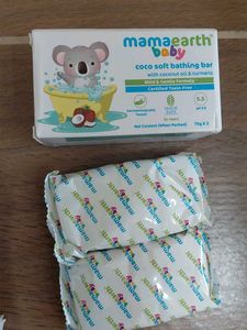 Mamaearth baby Cocoa soft bathing bar 2 soaps