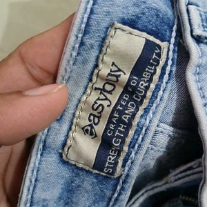 Light Wash Denim Jeans