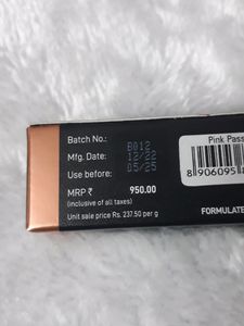 MyGlamm Manish Malhotra Soft Matte Lipstick - Pink Passion - 4gm | Pink Shade | Long Lasting, Moisturizing &amp; Hydrating Lipstick | Full Coverage | Enriched with Tropical Oil | Exclusively by Myglamm