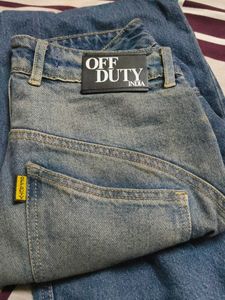 Off Duty India Denim Jeans with free nail polish