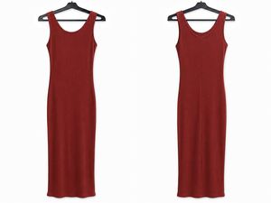 Ribbed Midi Dress