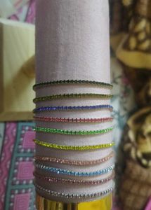 Set of 10 Dazzling Bracelets