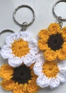 Crochet verious keychains
