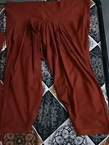 Stylish short top with semi patiala suit