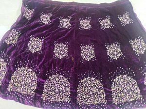 Excellent Velvet Lehenga New Condition