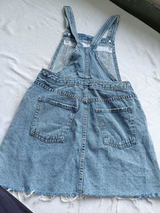 Denim Overall Skirt