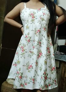 Floral Print Summer Dress🌸💮