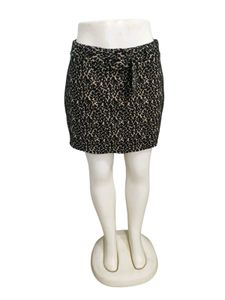 Leopard Print Short Skirts Free Size Fit To 32-38
