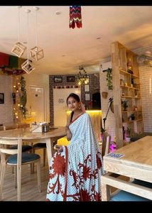 Italian Crepe Saree