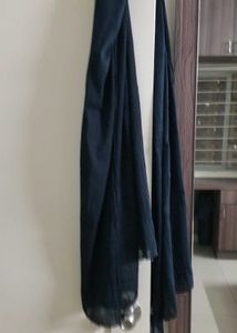 Black Cotton Dupatta