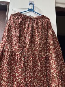 Boho Floral Tiered Maxi Skirt