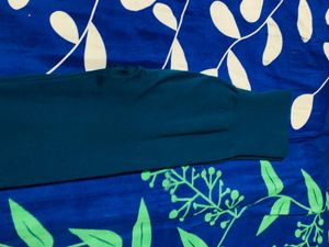Teal High-Waist Leggings