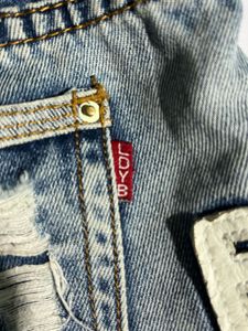 y2k denim shorts