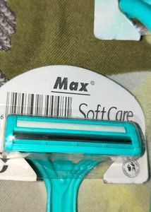 Max soft Disposable Razor for Women &amp; Men- 2 Pcs