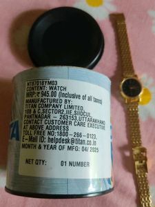 Sonata Astra Gold Watch