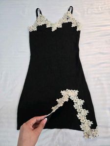 beautiful black mini dress bust 34/36