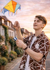 Men's Short Sleeve Printed Shirt