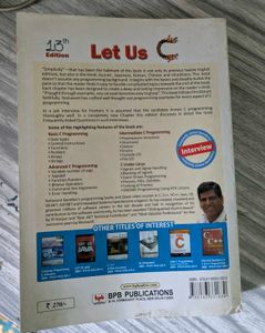 Let Us C 13th Edition