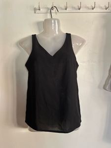 Classic Black V-Neck Tank Top