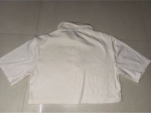 Cropped Polo Tee Shirt Women
