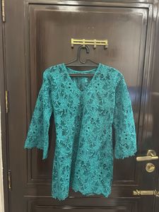 Elegant Lace Kurta Set