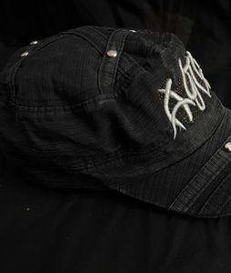 Embroidered studded Cap