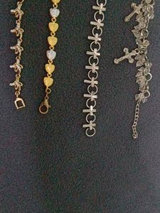 Ladies Fancy Cute Bracelet Combo Pack Of 4